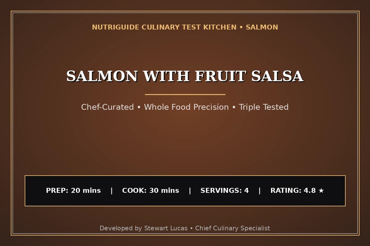 Salmon With Fruit Salsa