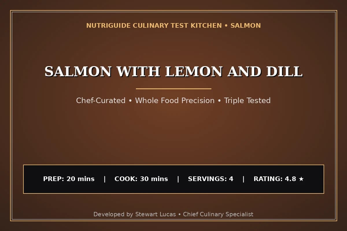 Salmon With Lemon And Dill