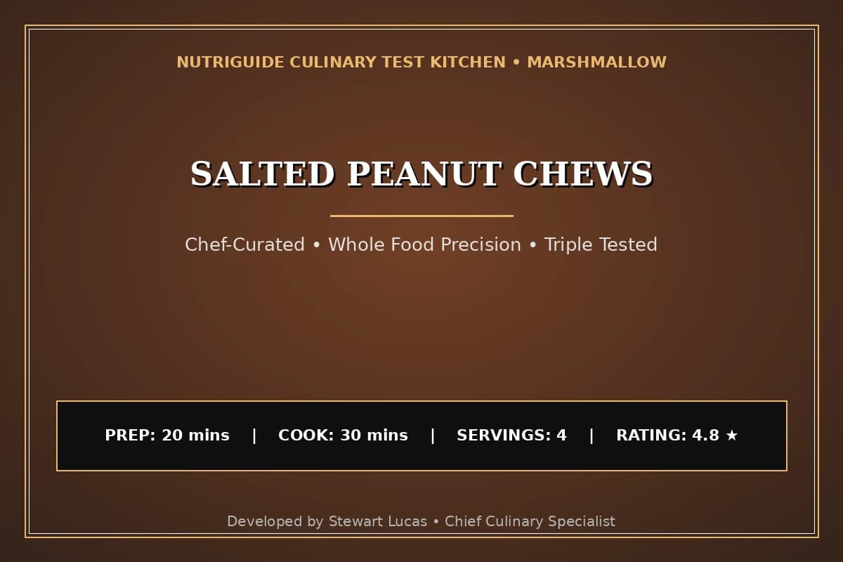 Salted Peanut Chews