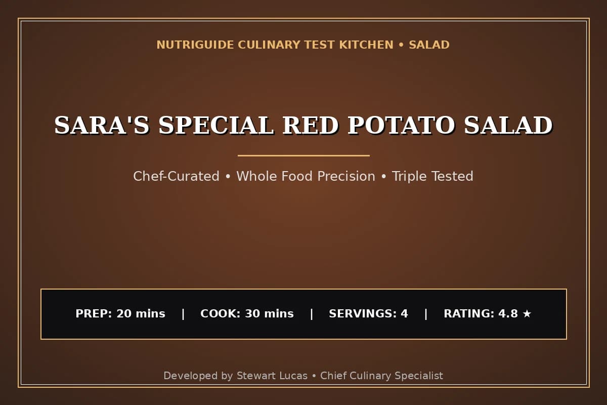 Sara'S Special Red Potato Salad