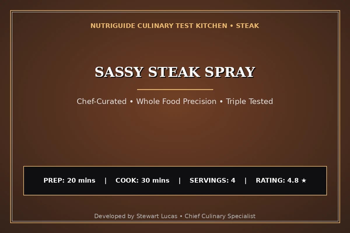 Sassy Steak Spray