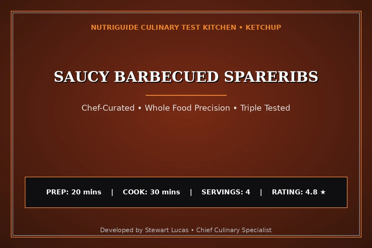 Saucy Barbecued Spareribs