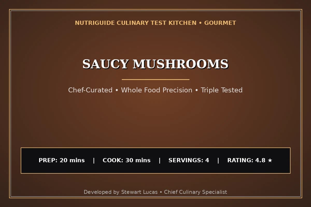 Saucy Mushrooms