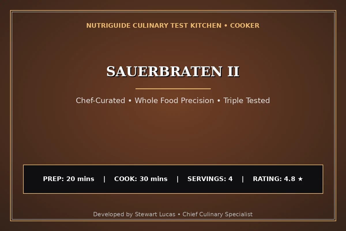 Sauerbraten Ii