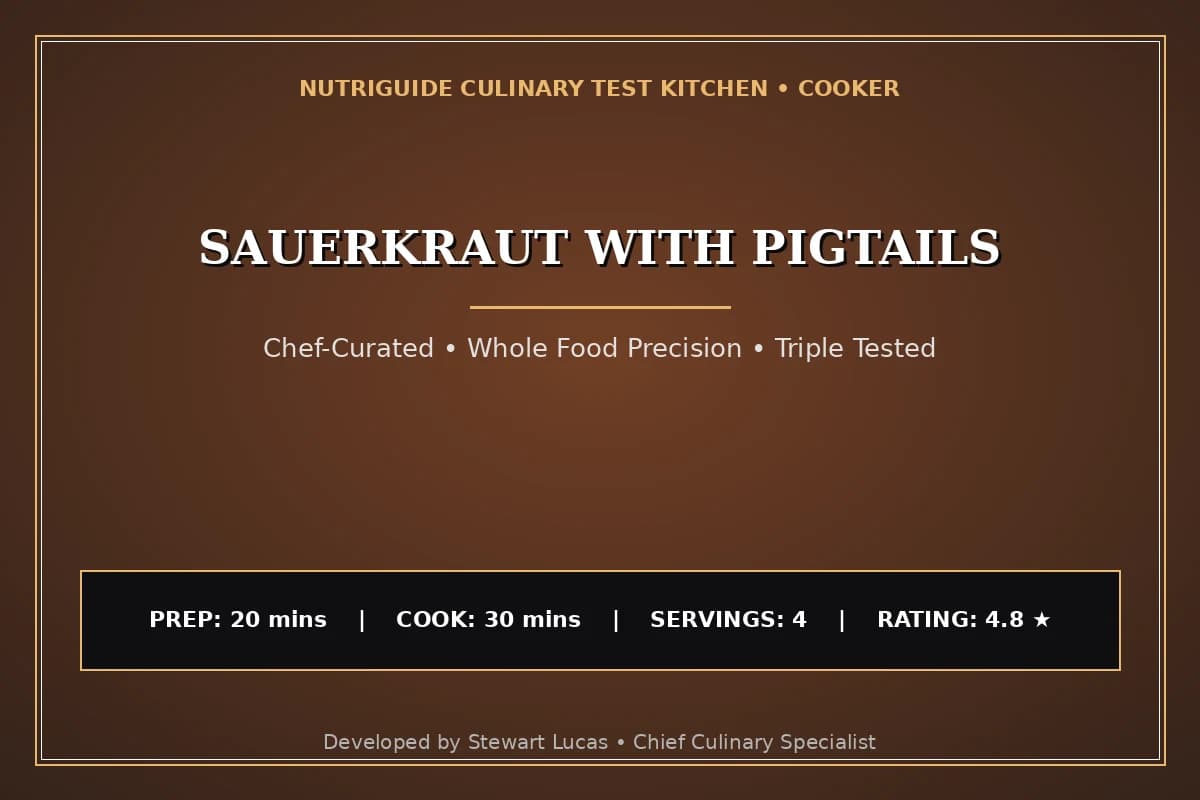 Sauerkraut With Pigtails