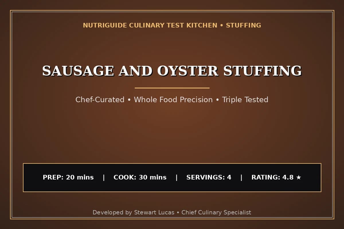 Sausage And Oyster Stuffing