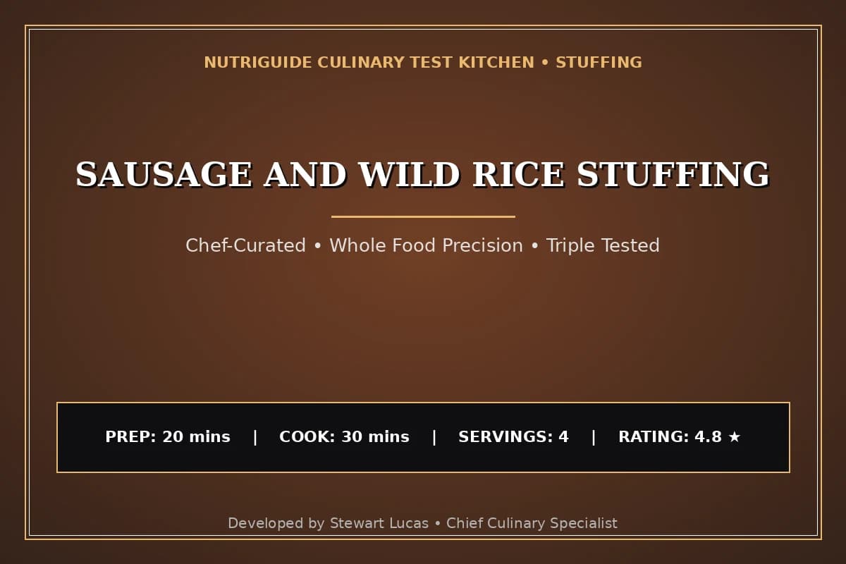 Sausage And Wild Rice Stuffing