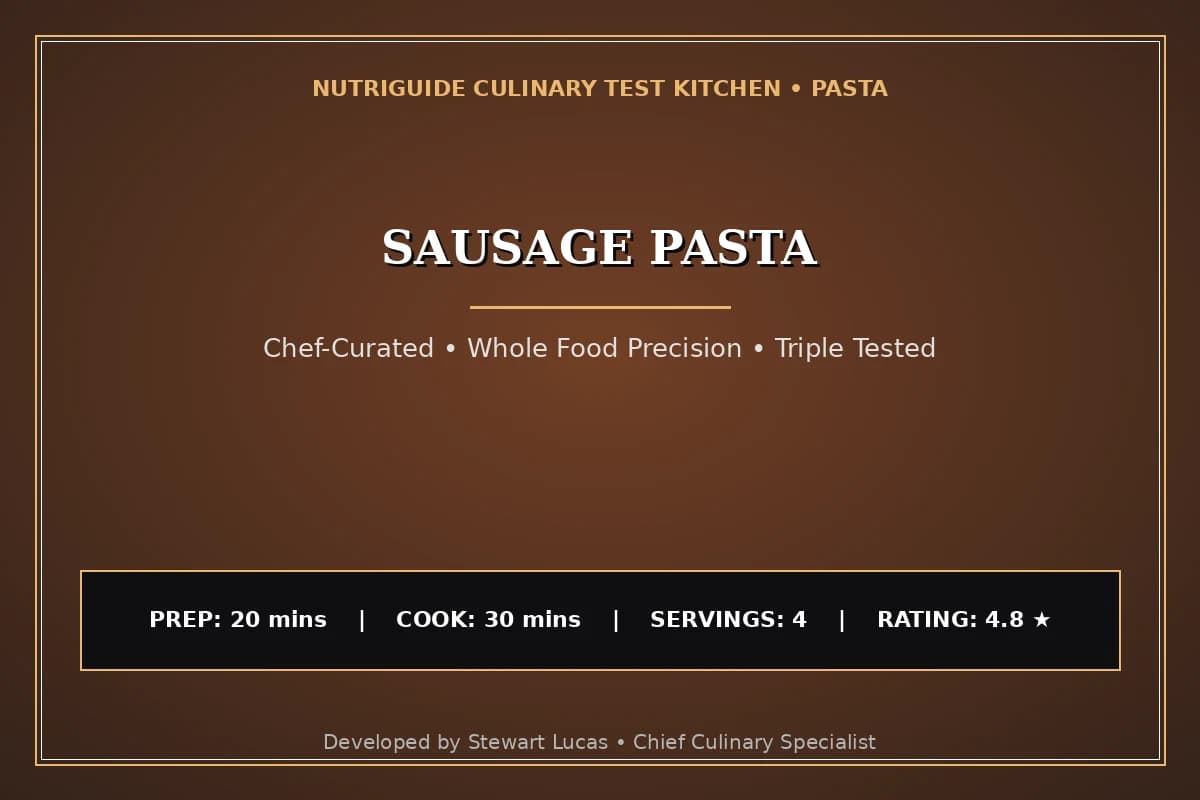 Sausage Pasta