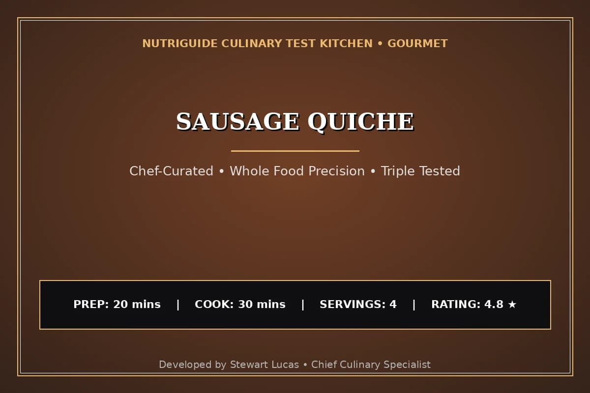 Sausage Quiche