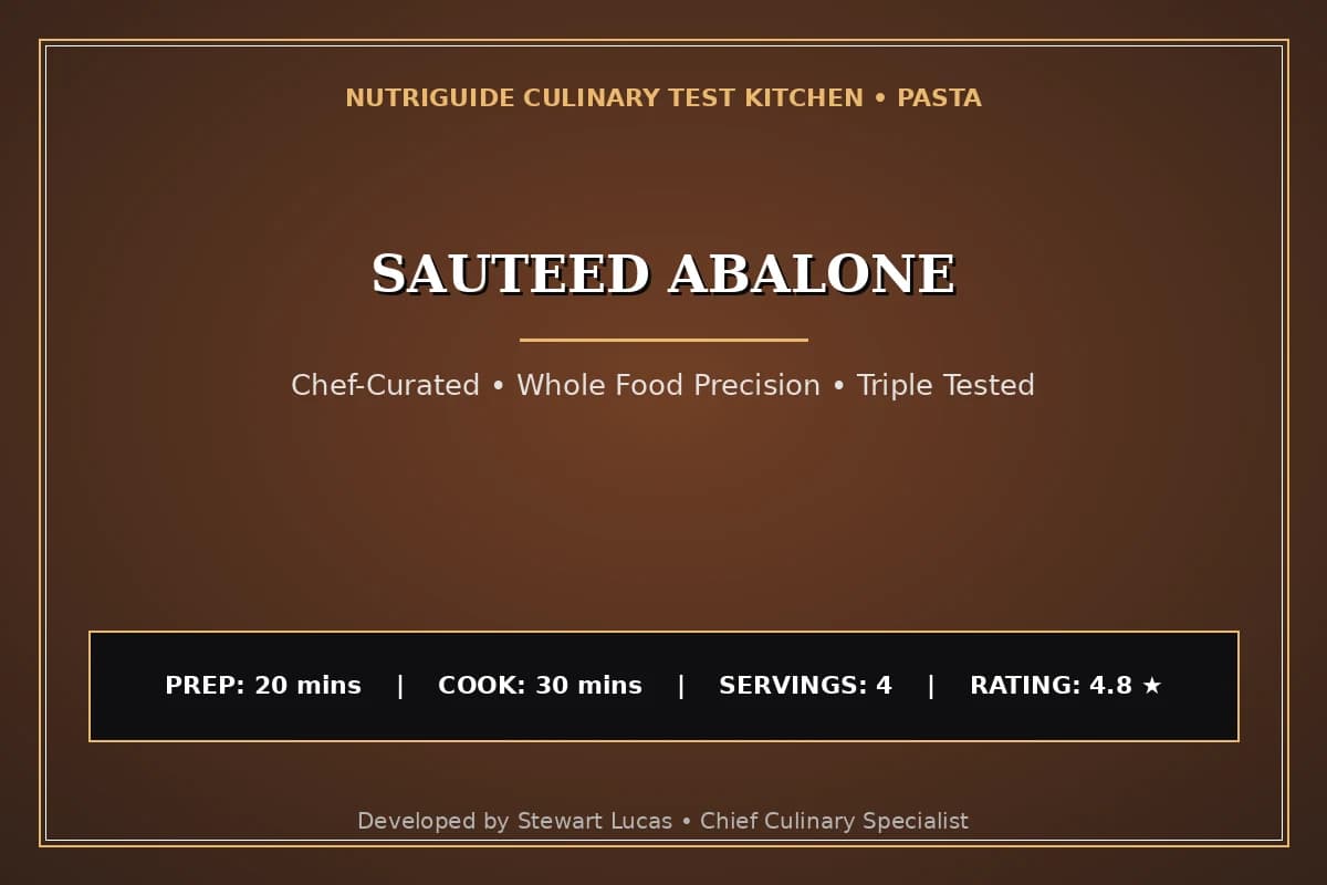 Sauteed Abalone