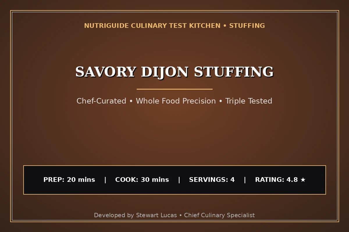 Savory Dijon Stuffing