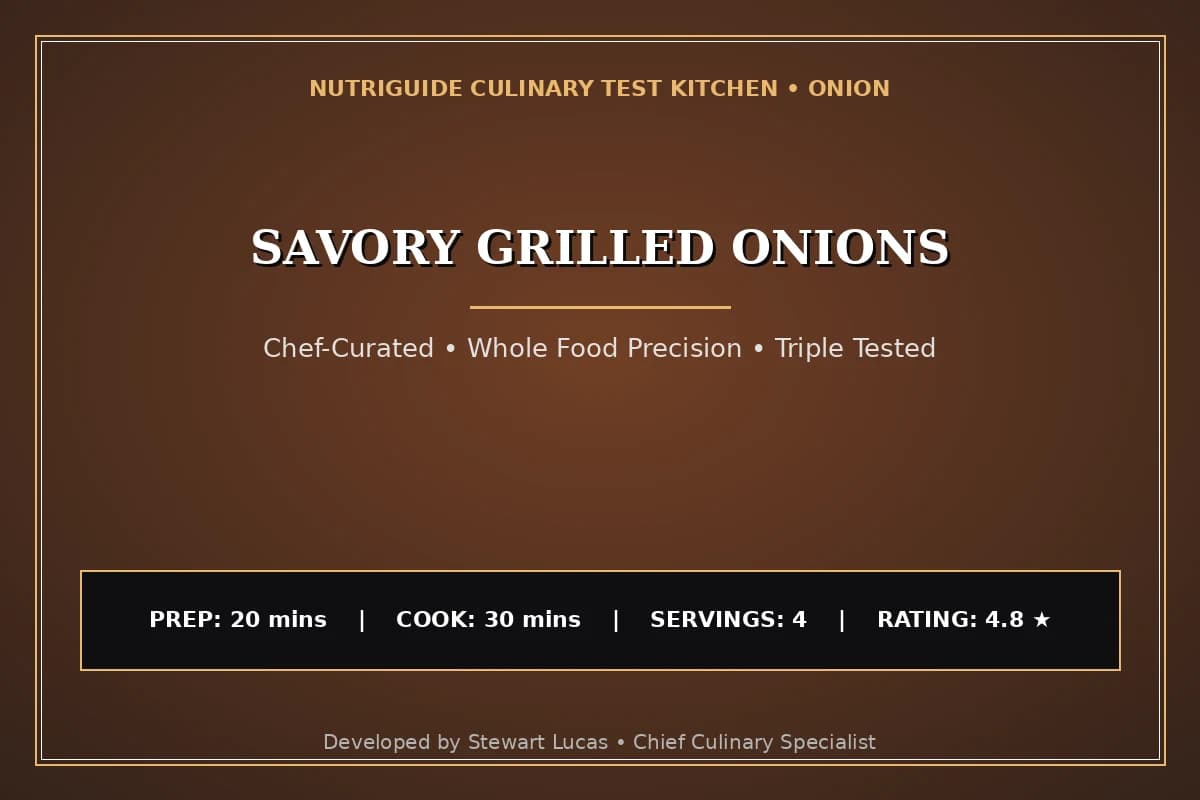 Savory Grilled Onions