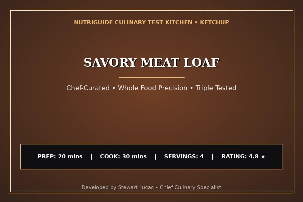 Savory Meat Loaf
