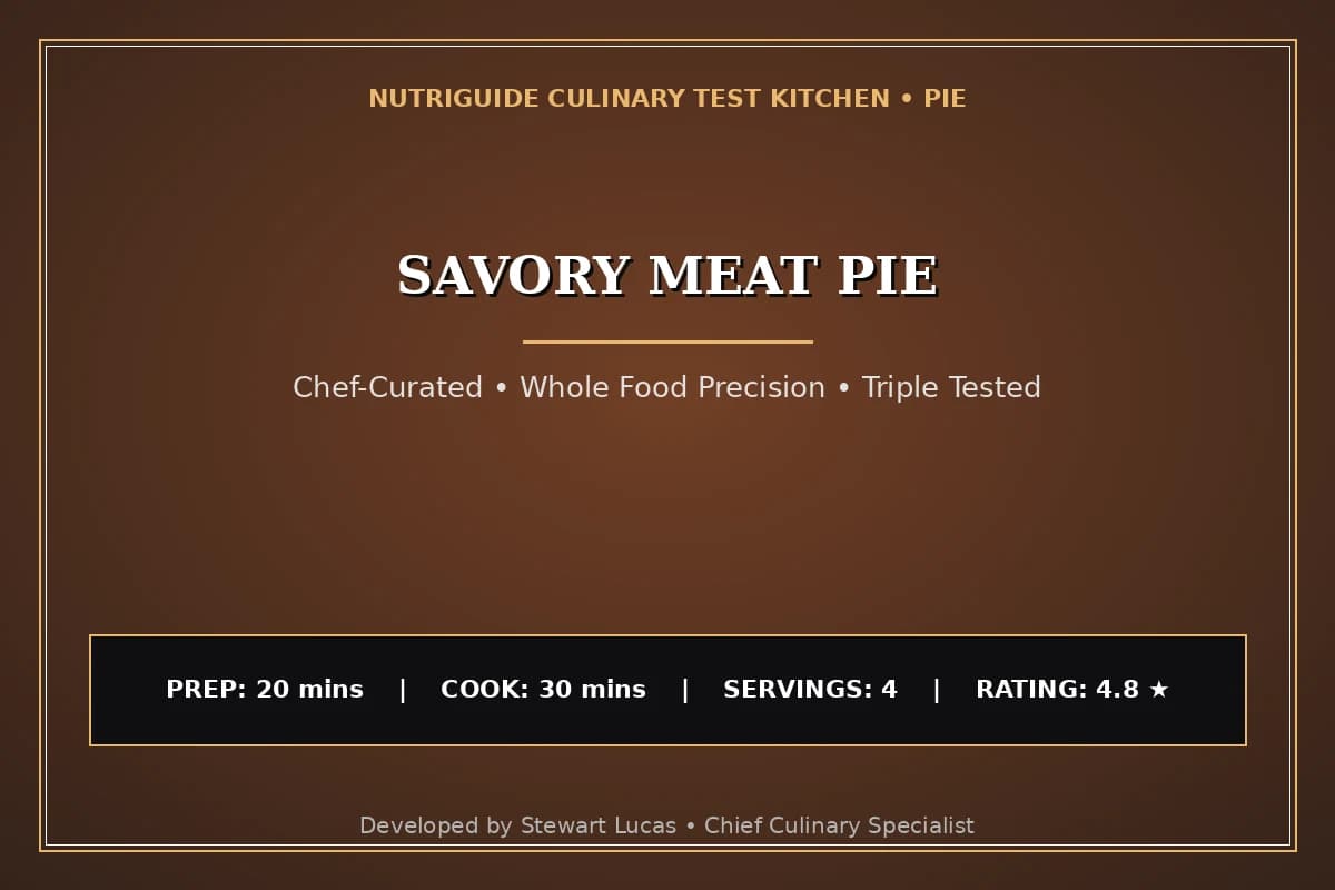 Savory Meat Pie
