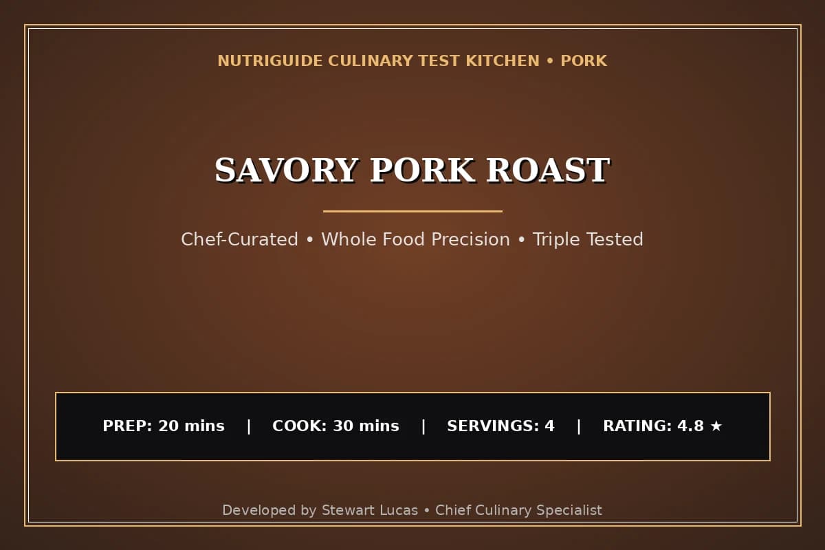 Savory Pork Roast
