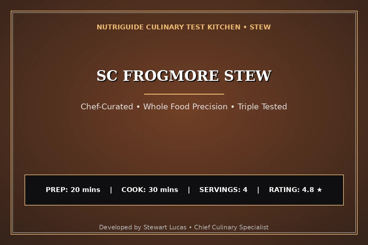 Sc Frogmore Stew