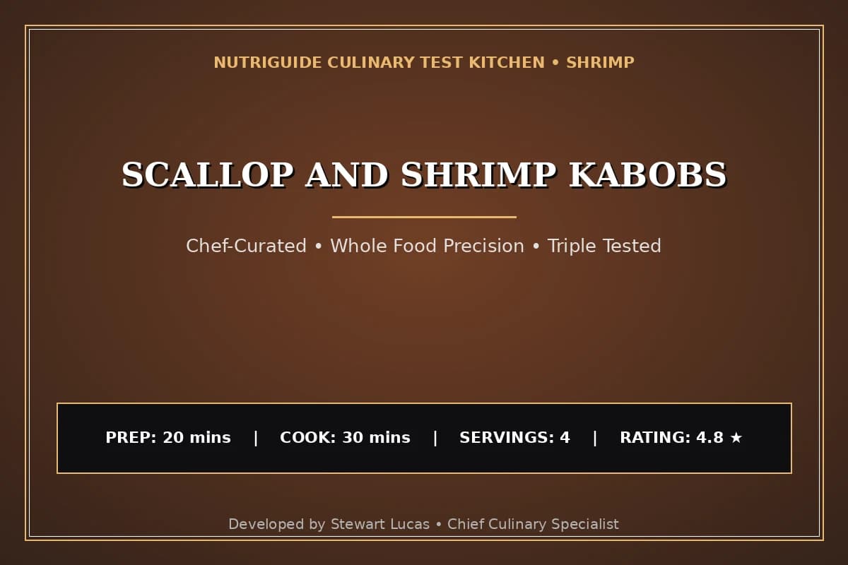 Scallop And Shrimp Kabobs