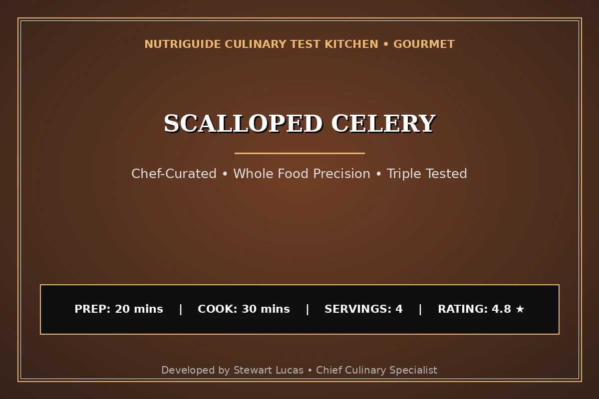 Scalloped Celery