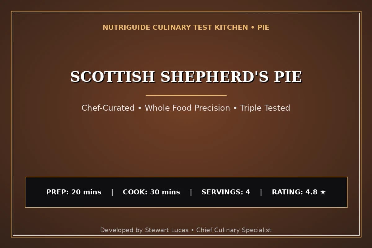 Scottish Shepherd'S Pie