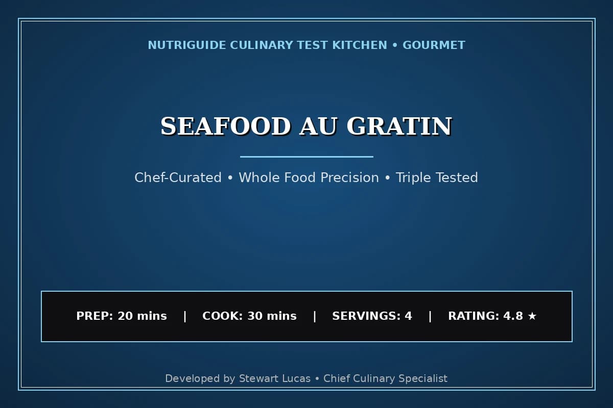 Seafood Au Gratin