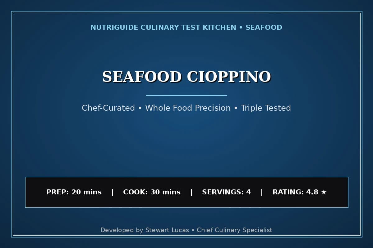 Seafood Cioppino