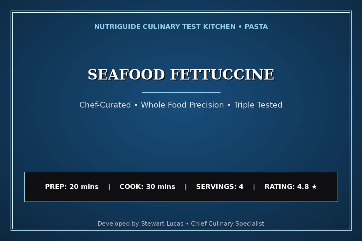Seafood Fettuccine