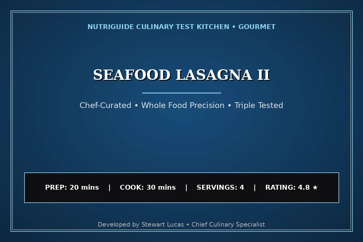 Seafood Lasagna Ii