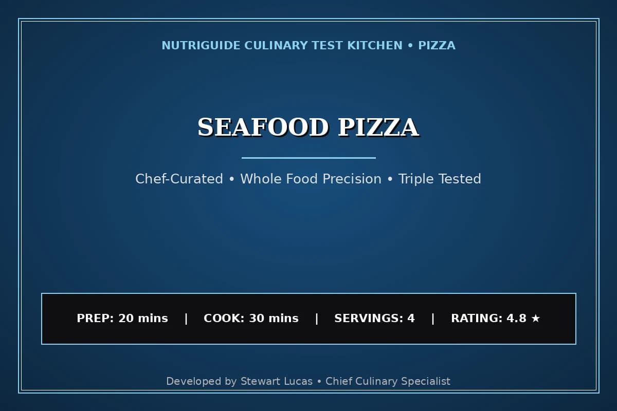 Seafood Pizza