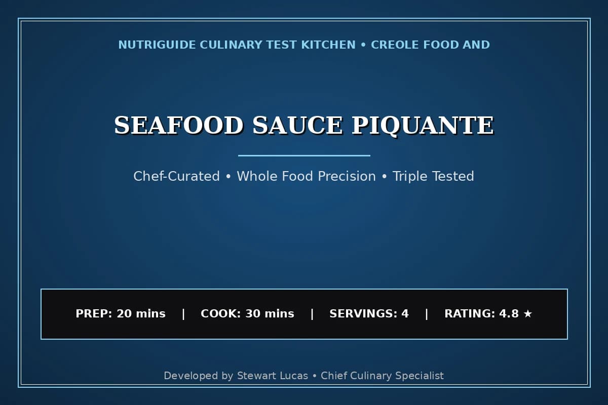 Seafood Sauce Piquante