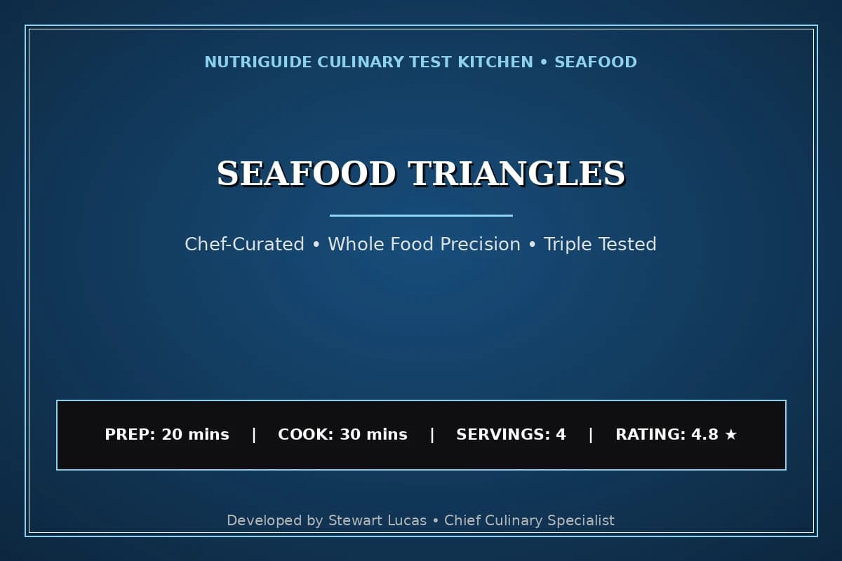 Seafood Triangles
