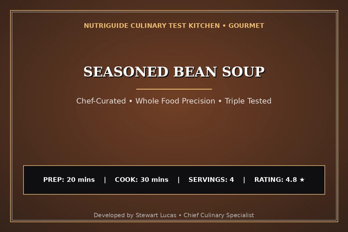 Seasoned Bean Soup