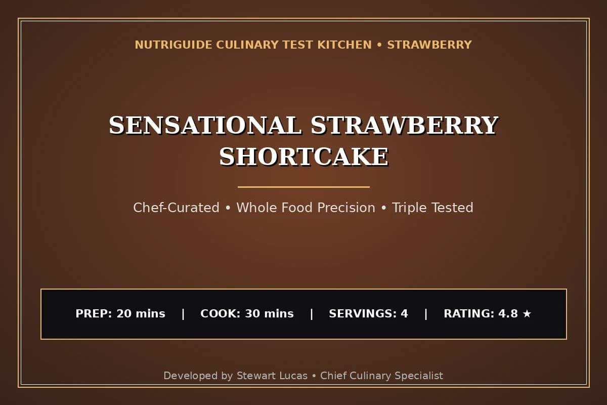 Sensational Strawberry Shortcake