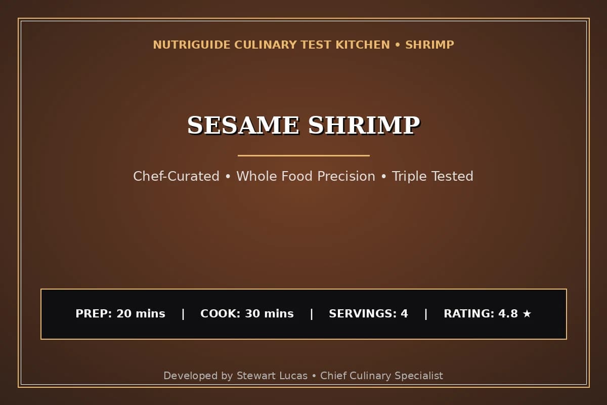 Sesame Shrimp