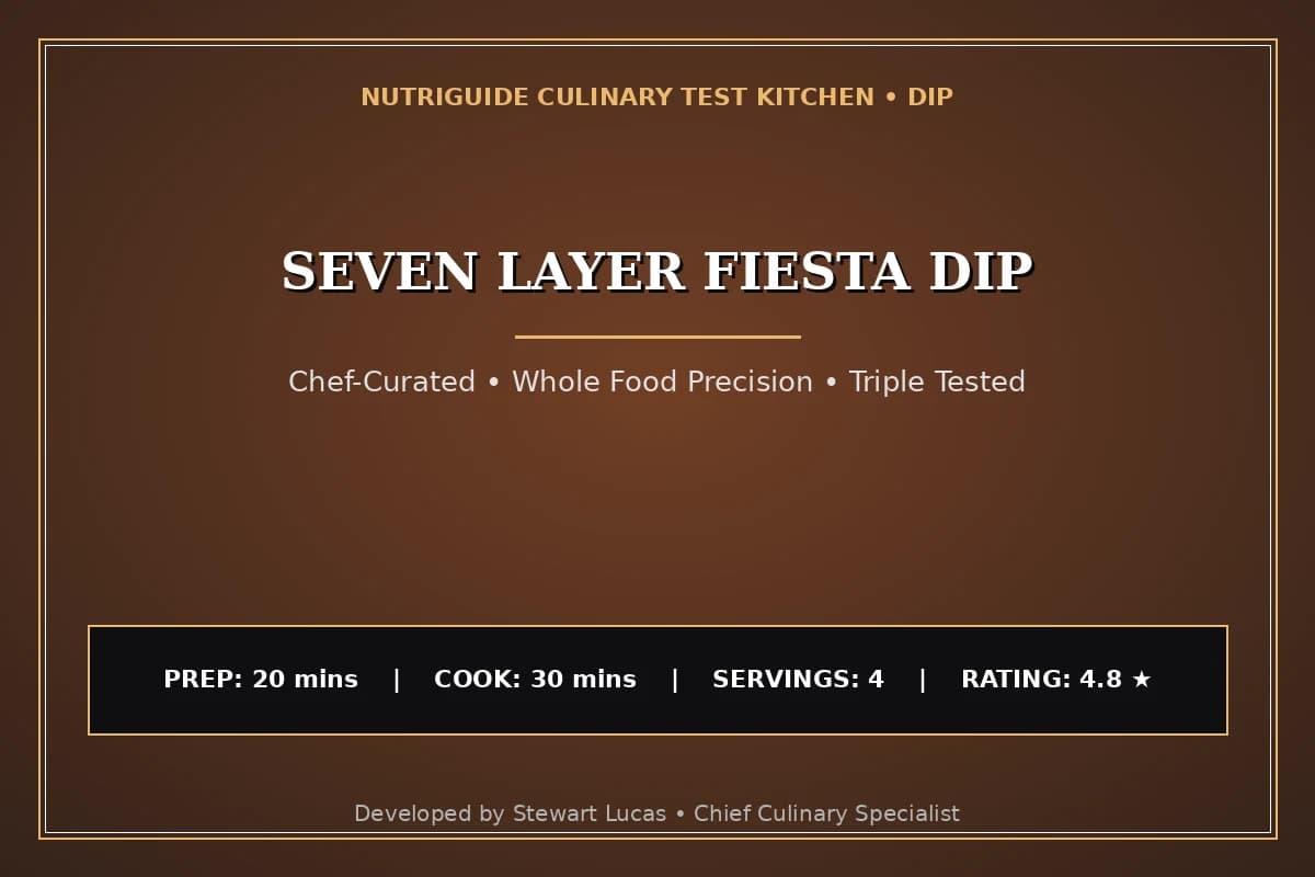 Seven Layer Fiesta Dip