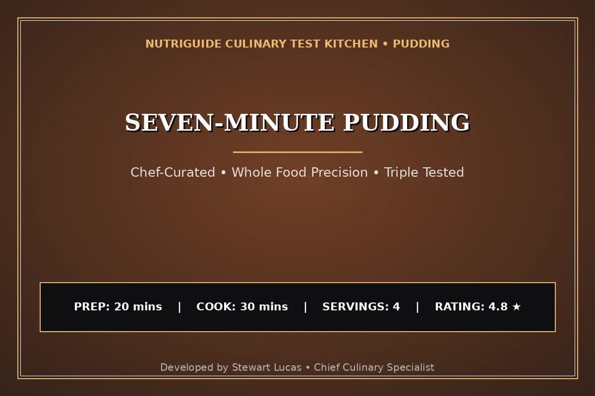 Seven-Minute Pudding
