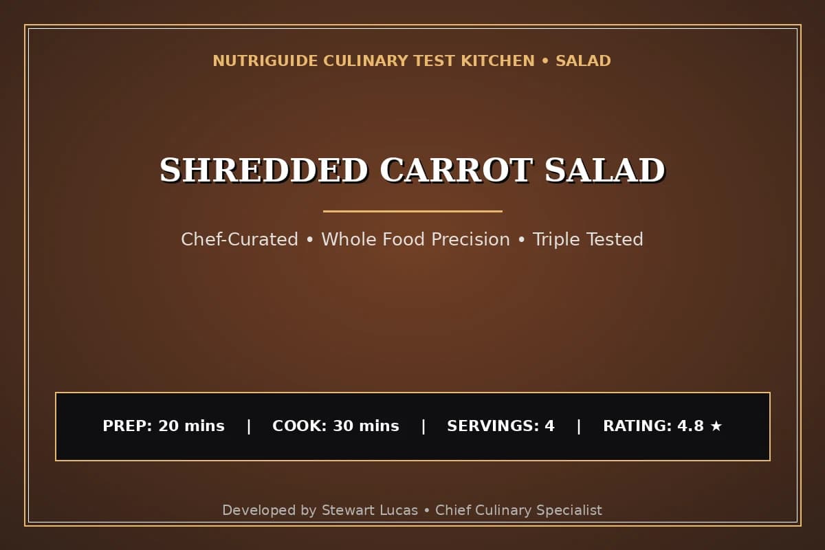 Shredded Carrot Salad