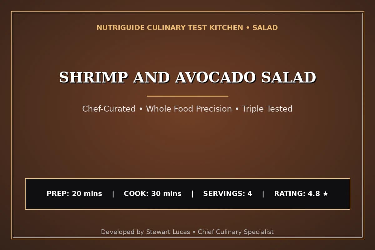 Shrimp And Avocado Salad