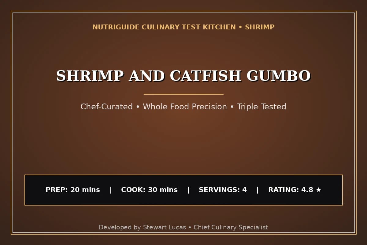 Shrimp And Catfish Gumbo