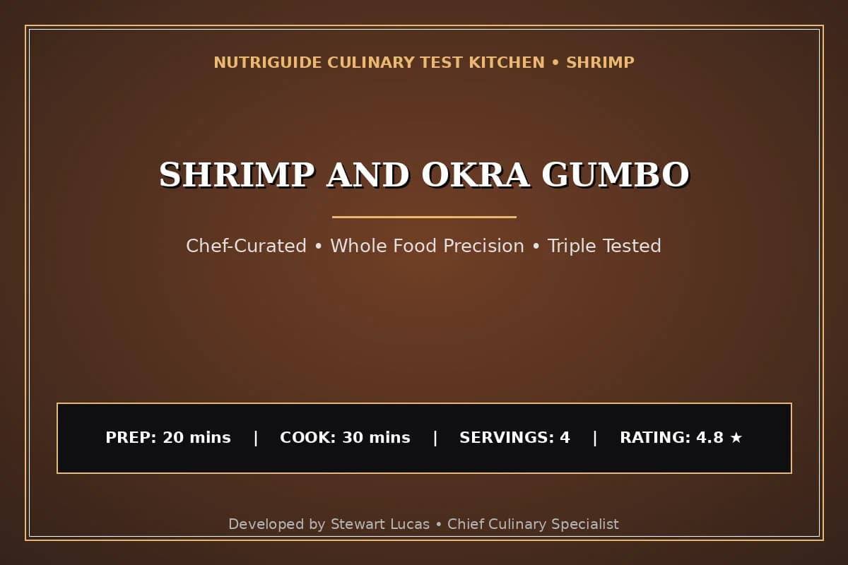 Shrimp And Okra Gumbo