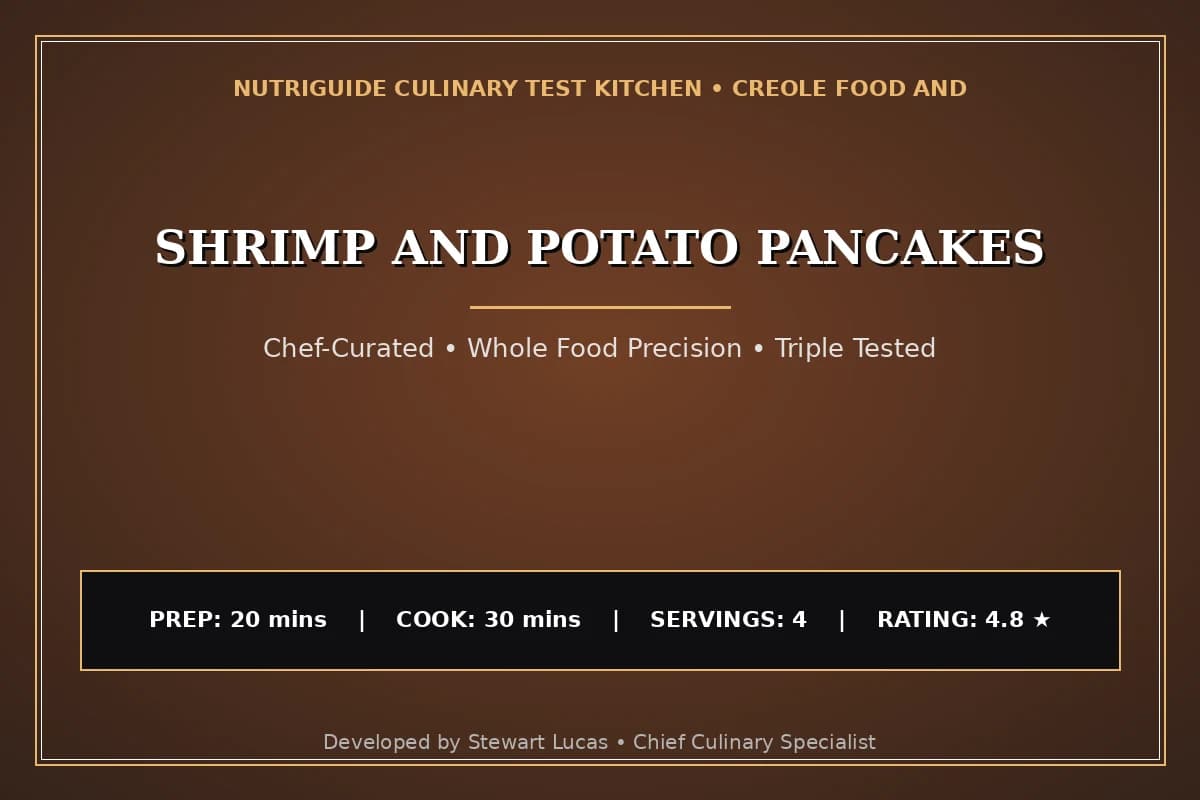 Shrimp And Potato Pancakes