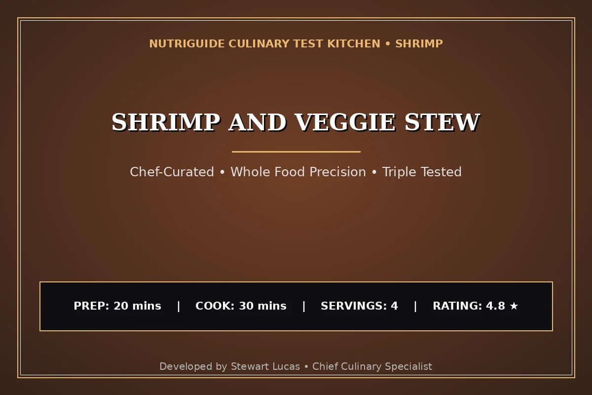 Shrimp And Veggie Stew
