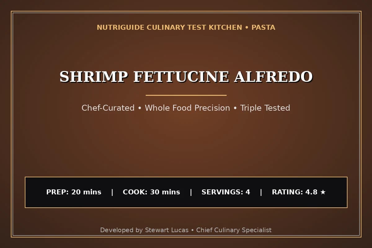 Shrimp Fettucine Alfredo