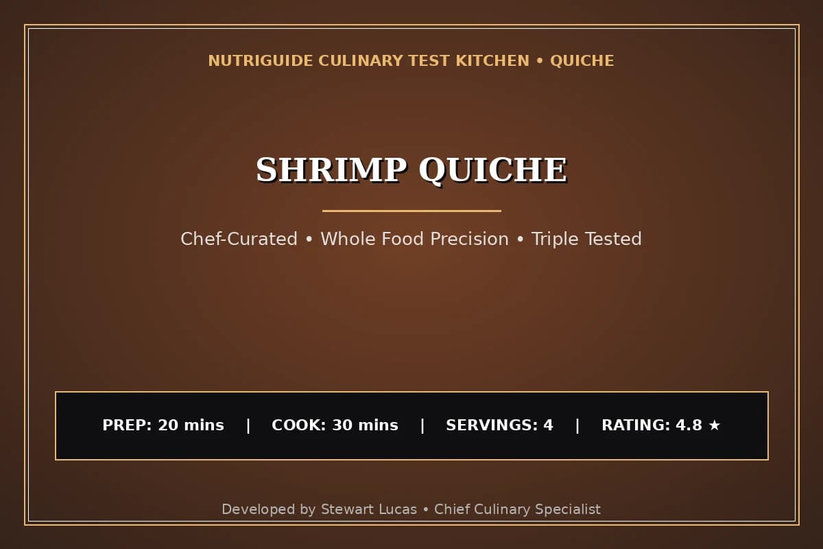 Shrimp Quiche