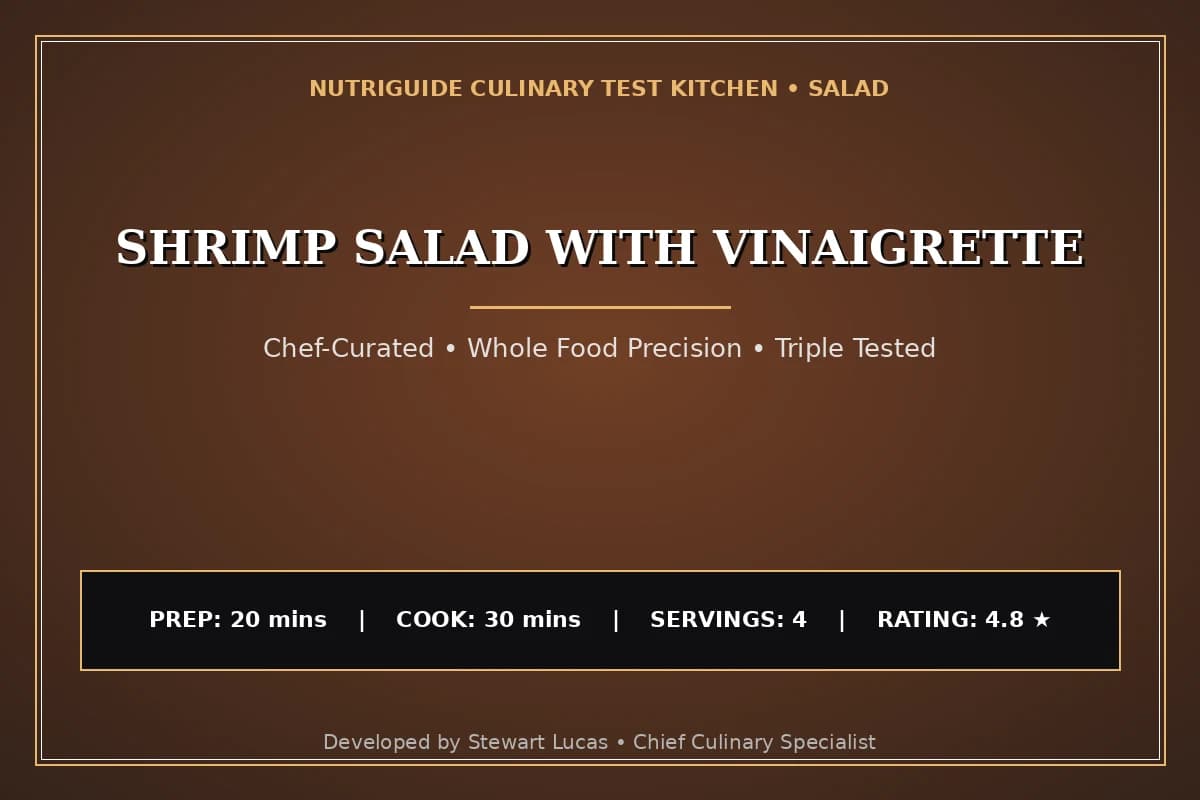 Shrimp Salad With Vinaigrette