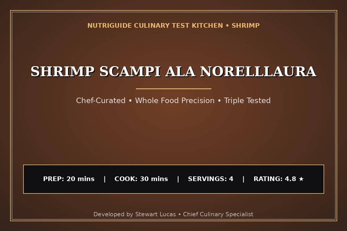 Shrimp Scampi Ala Norelllaura