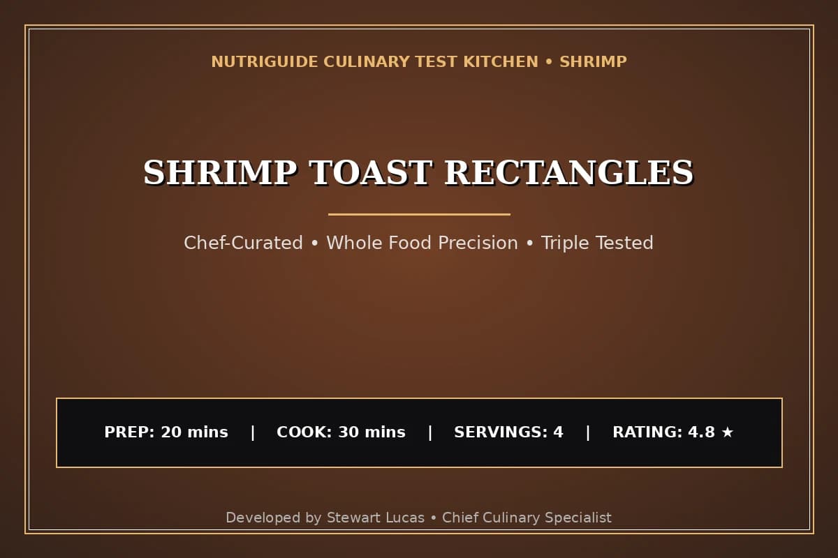 Shrimp Toast Rectangles