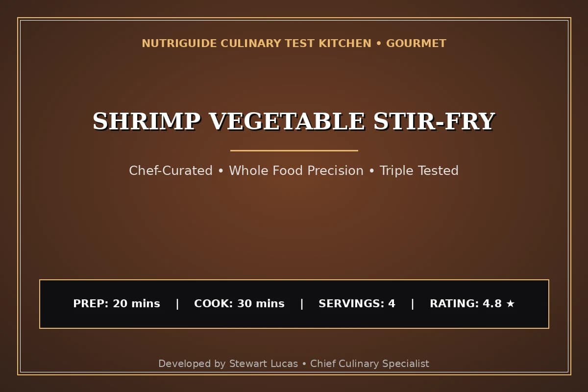 Shrimp Vegetable Stir-Fry