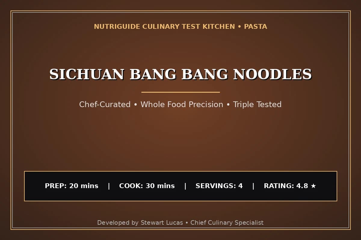 Sichuan Bang Bang Noodles