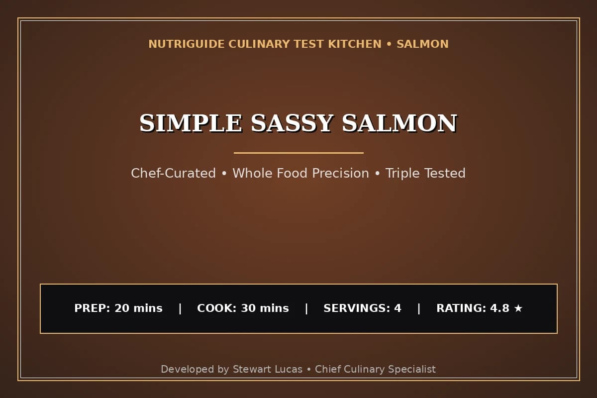 Simple Sassy Salmon
