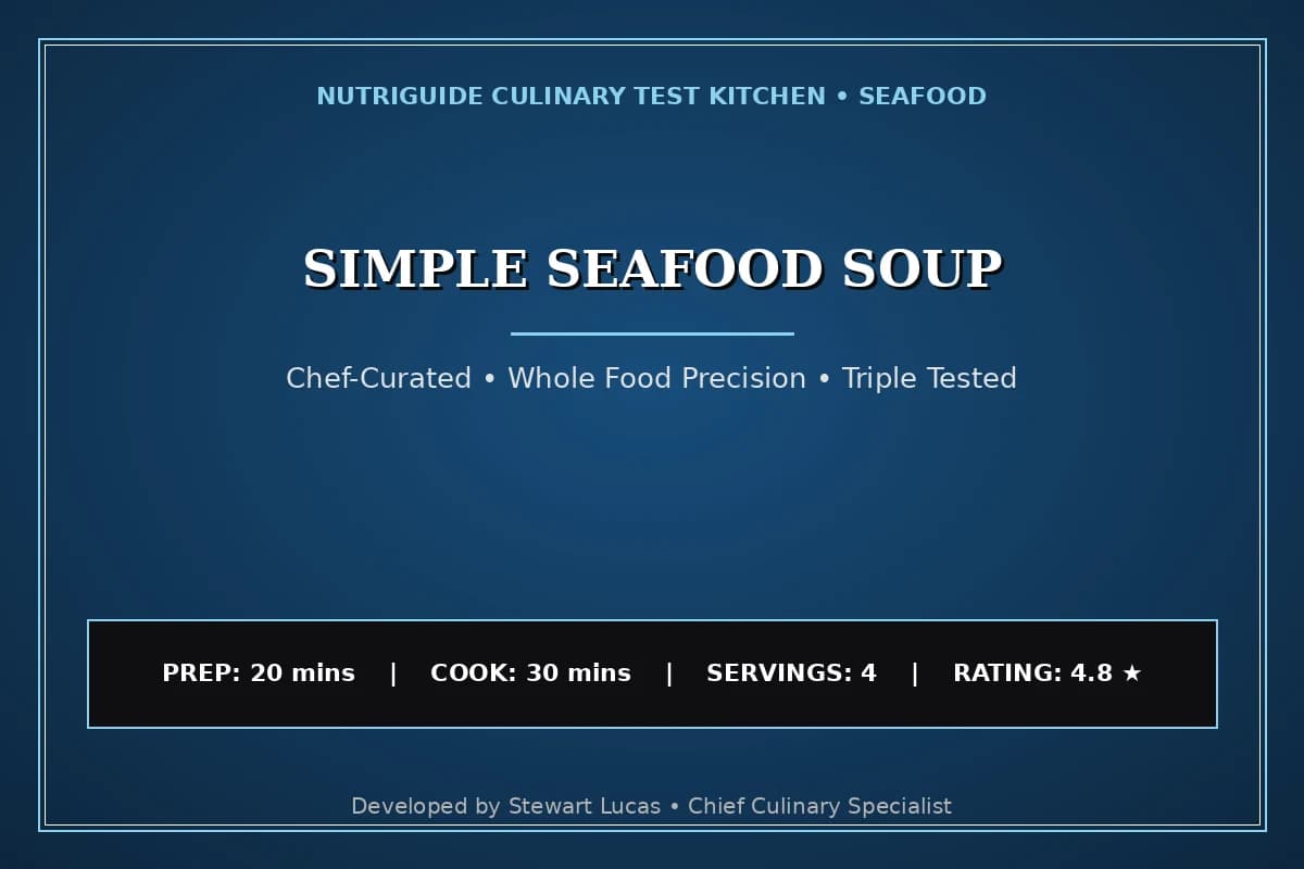 Simple Seafood Soup